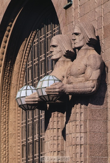 Railway Station, Helsinki, Finland