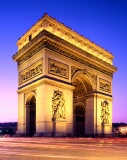 Arc de Triomphe, Paris, France