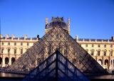 Pyramid, Louvre, Paris, France, Arch. I.M. PEI
