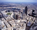 Aerial, The City, London, England