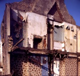 Derelict Victorian House, Newham, London, England