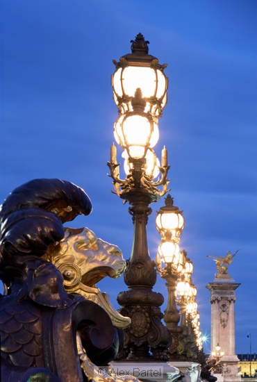 Alexandre III Bridge, Paris, France