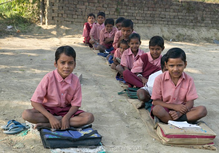 Village school near Varanasi